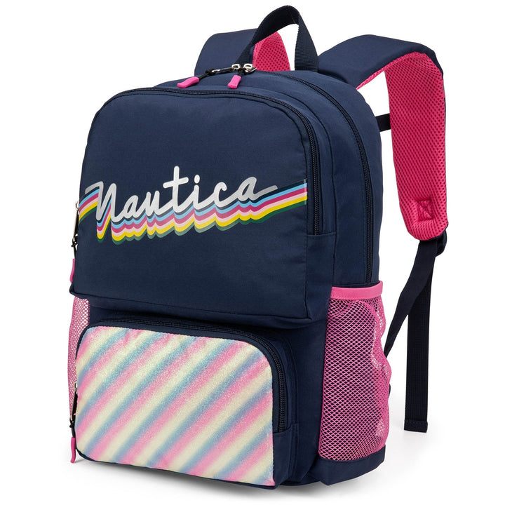 Kids Backpack | 16" Tall | Retro Rainbow