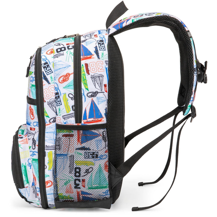 Kids Backpack | Sailboats | 16" Tall
