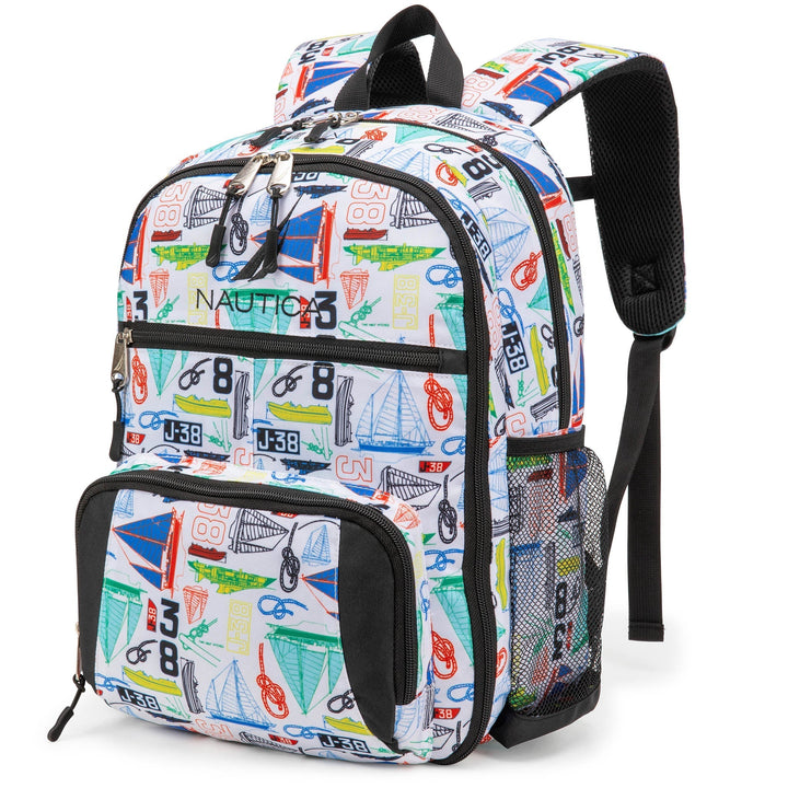 Kids Backpack | Sailboats | 16" Tall