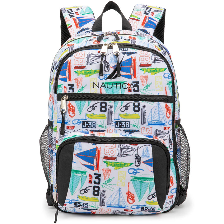Kids Backpack | Sailboats | 16" Tall