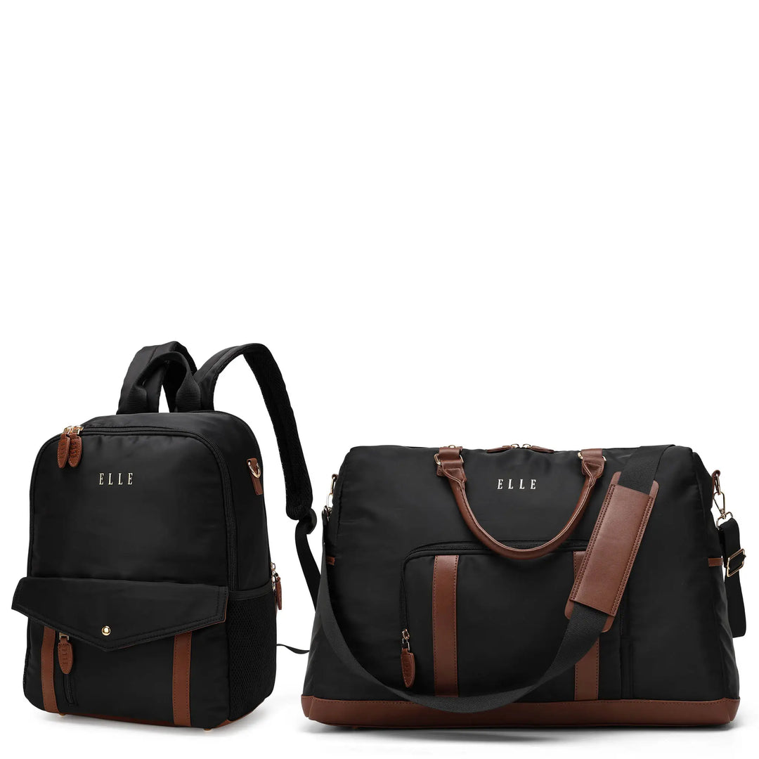 Luxe Journey 2 Piece Weekender & Backpack Set