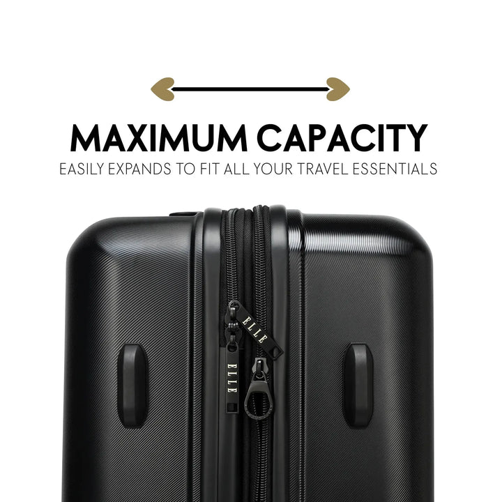 Expedition 3 Piece Expandable Polycarbonate Luggage Set