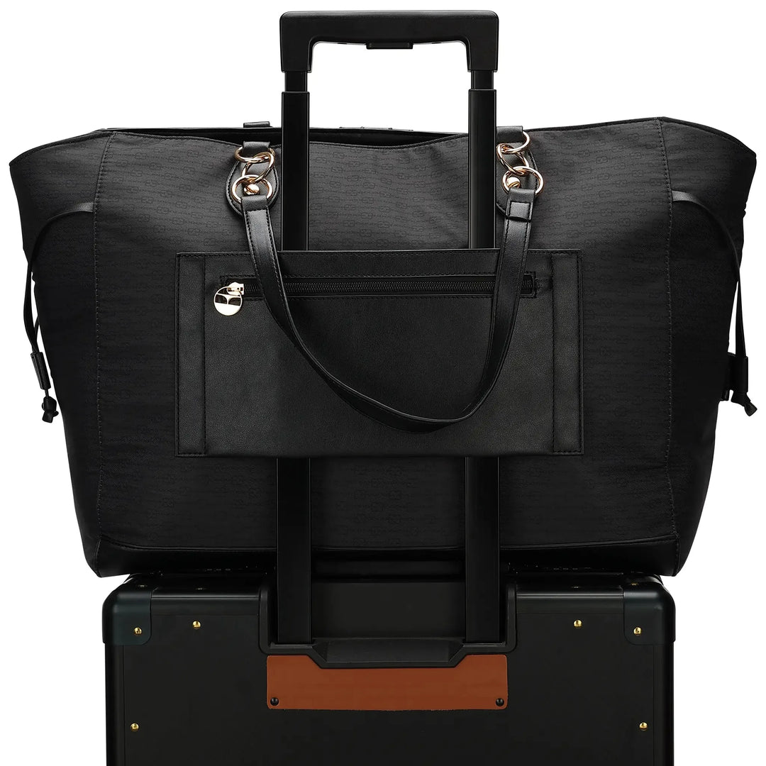 Eleganza 32L Monogram Weekender Tote Bag