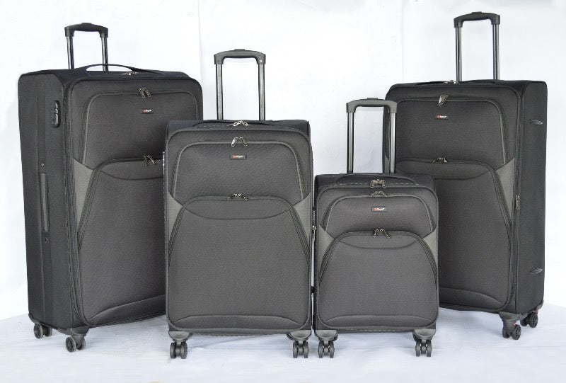 EZZY ROLL 4 PCS SOFT LUGGAGE SET BH Luggage