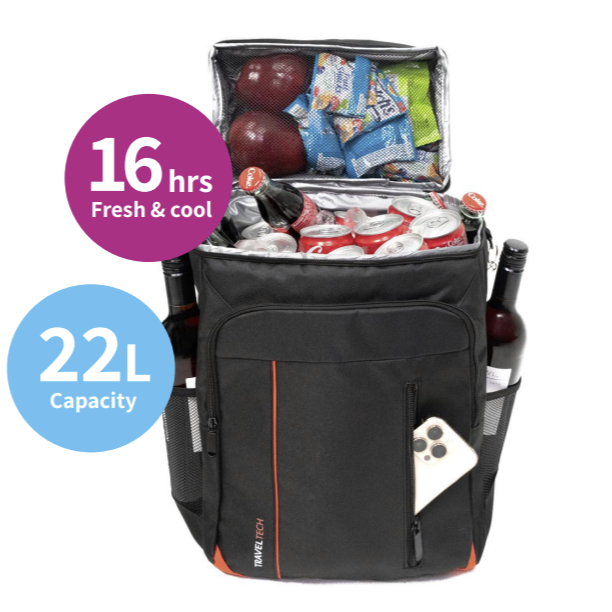 TravelTech - Large Capacity Insulated Backpack