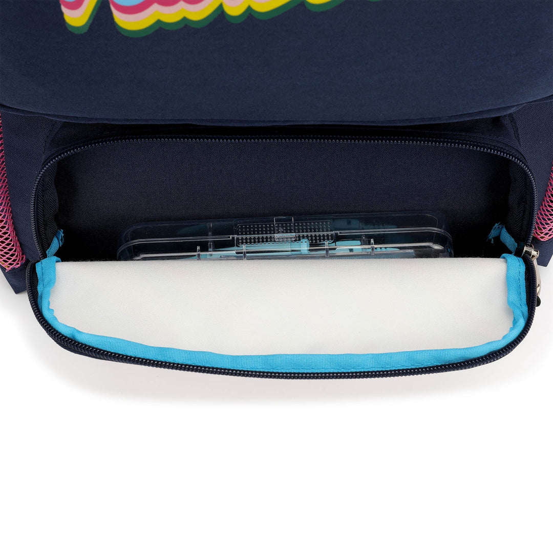 Kids Backpack | 16" Tall | Retro Rainbow