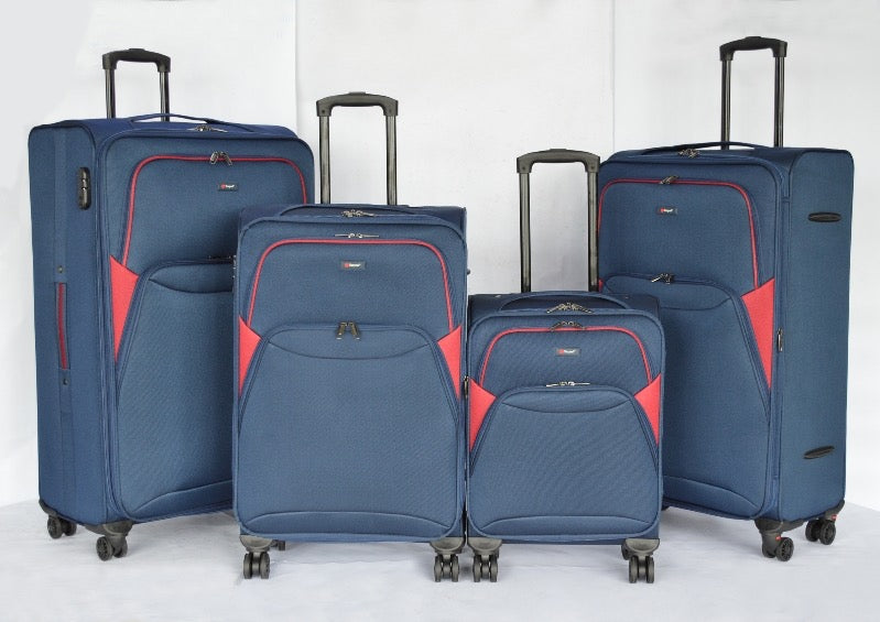 EZZY ROLL 4 PCS SOFT LUGGAGE SET