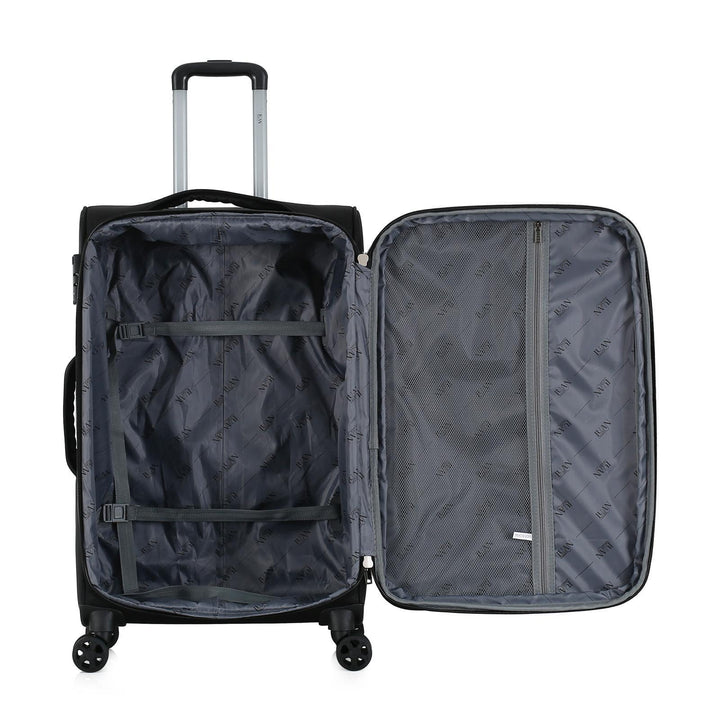 Luan Monaco 3 Piece Expandable Luggage Set
