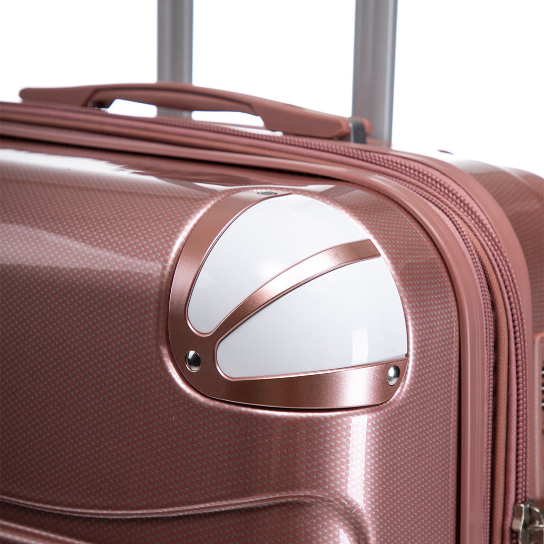 Luan New Castle 3 Piece Expandable Luggage Set