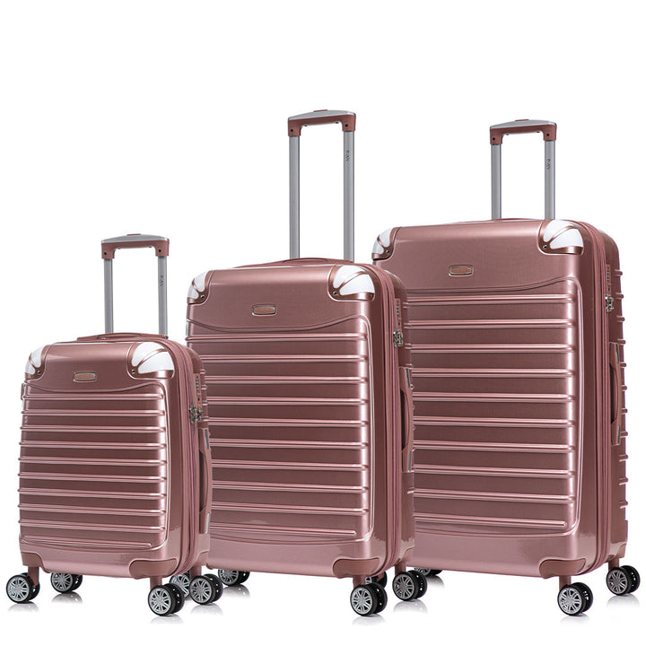 Luan New Castle 3 Piece Expandable Luggage Set