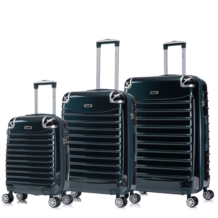 Luan New Castle 3 Piece Expandable Luggage Set