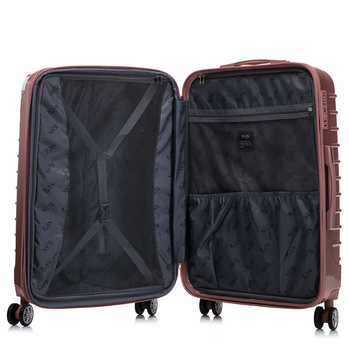 Luan New Castle 3 Piece Expandable Luggage Set