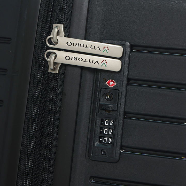 Vittorio Classic 3 Piece Expandable Luggage Set