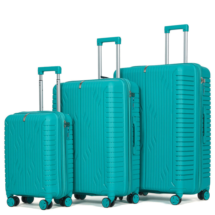 Vittorio Classic 3 Piece Expandable Luggage Set