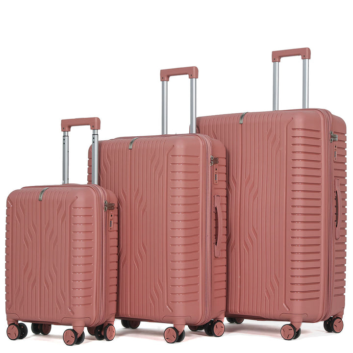 Vittorio Classic 3 Piece Expandable Luggage Set