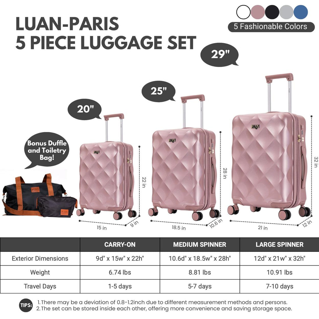 Luan - Paris 5 Piece Set